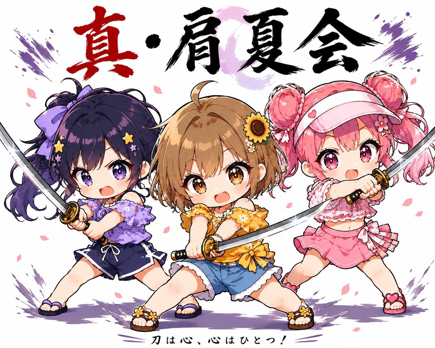 真・肩夏会（かたなつかい） | の人気AIイラスト・グラビア
