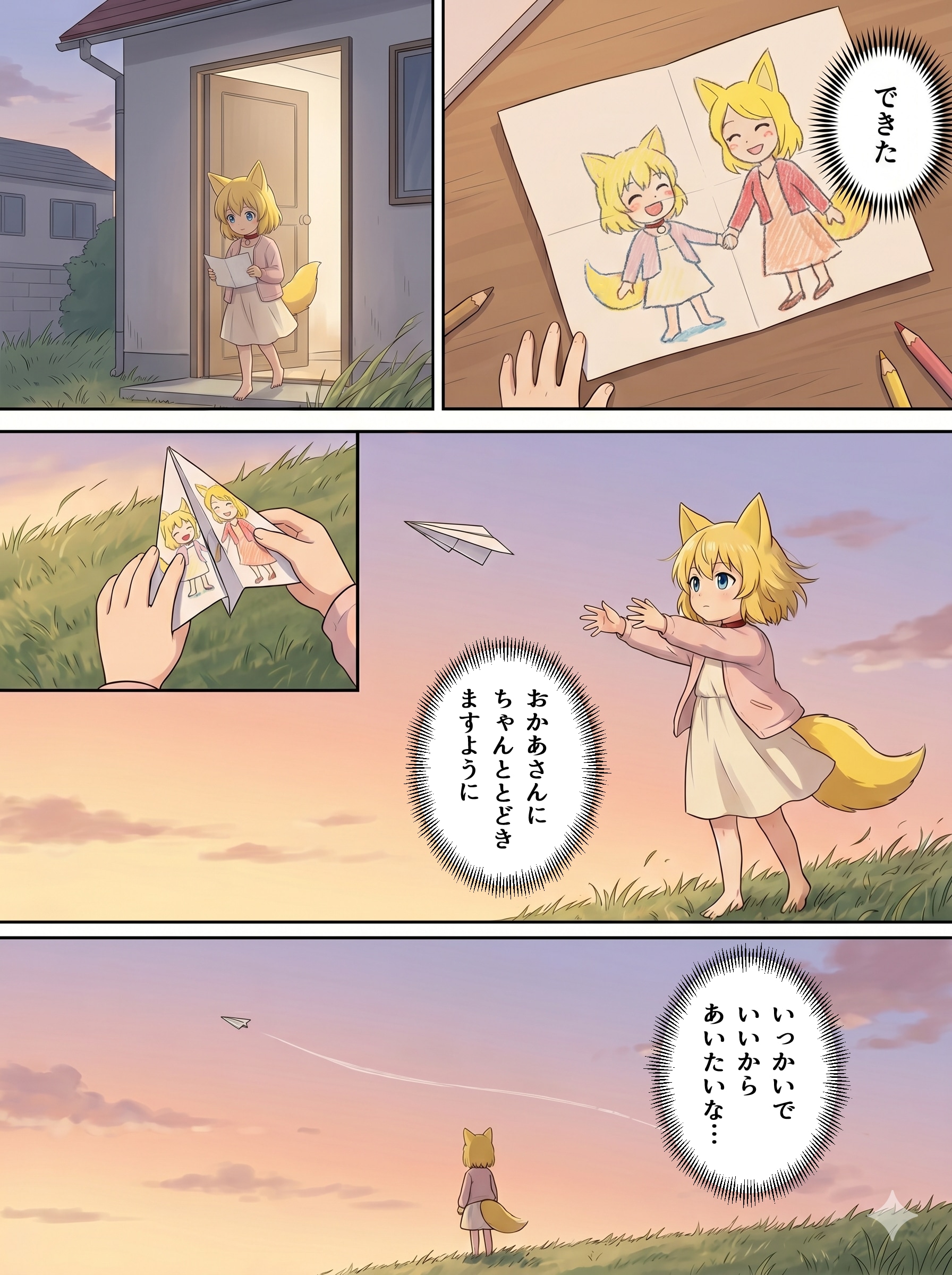 母の温もりを覚えていないキツネ