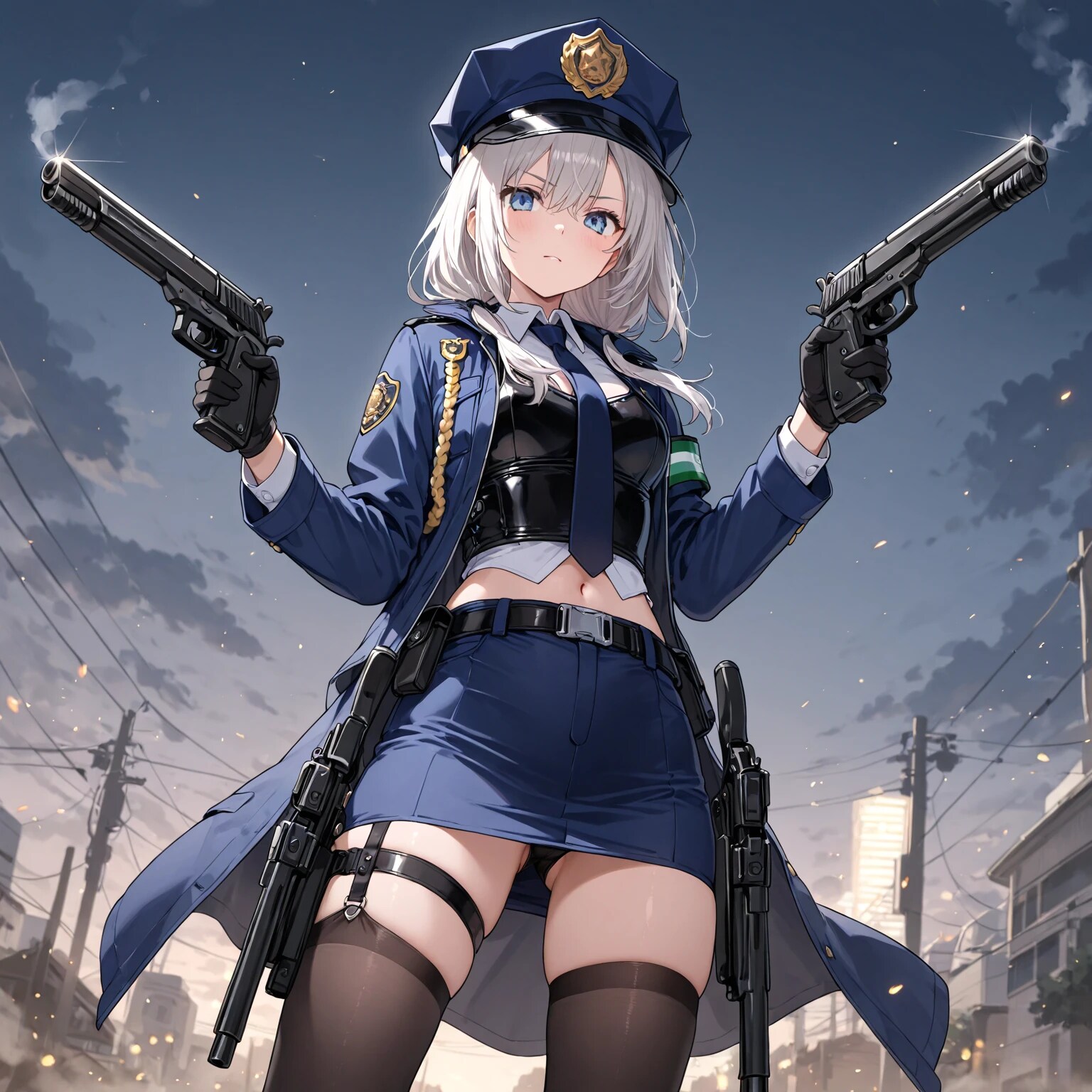 二丁拳銃婦警さん