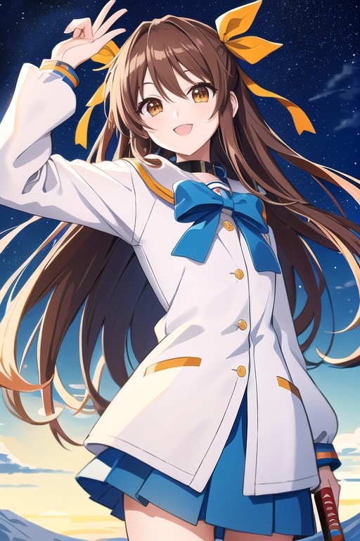 涼宮ハルヒはこんな感じ。 | の人気AIイラスト・グラビア