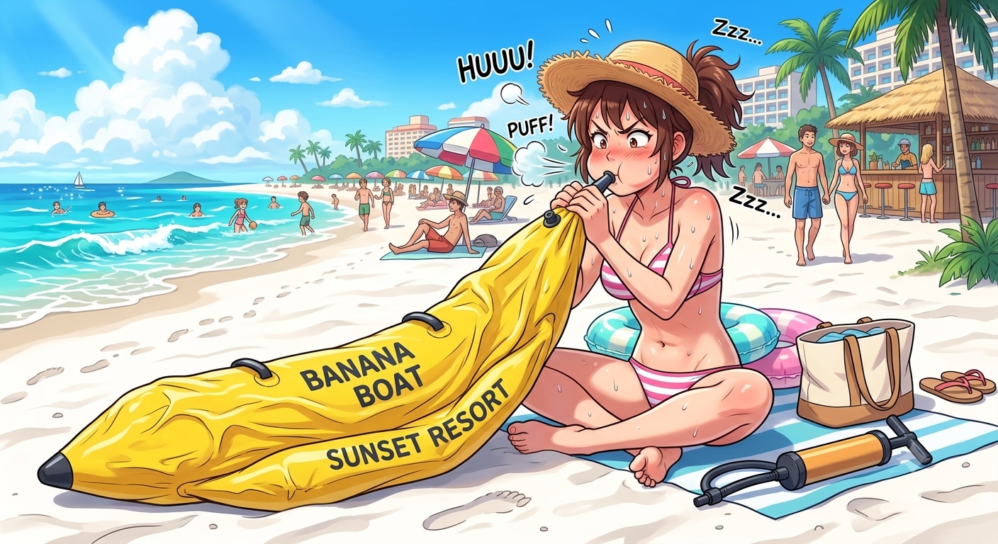 海に出る前に日が暮れそう