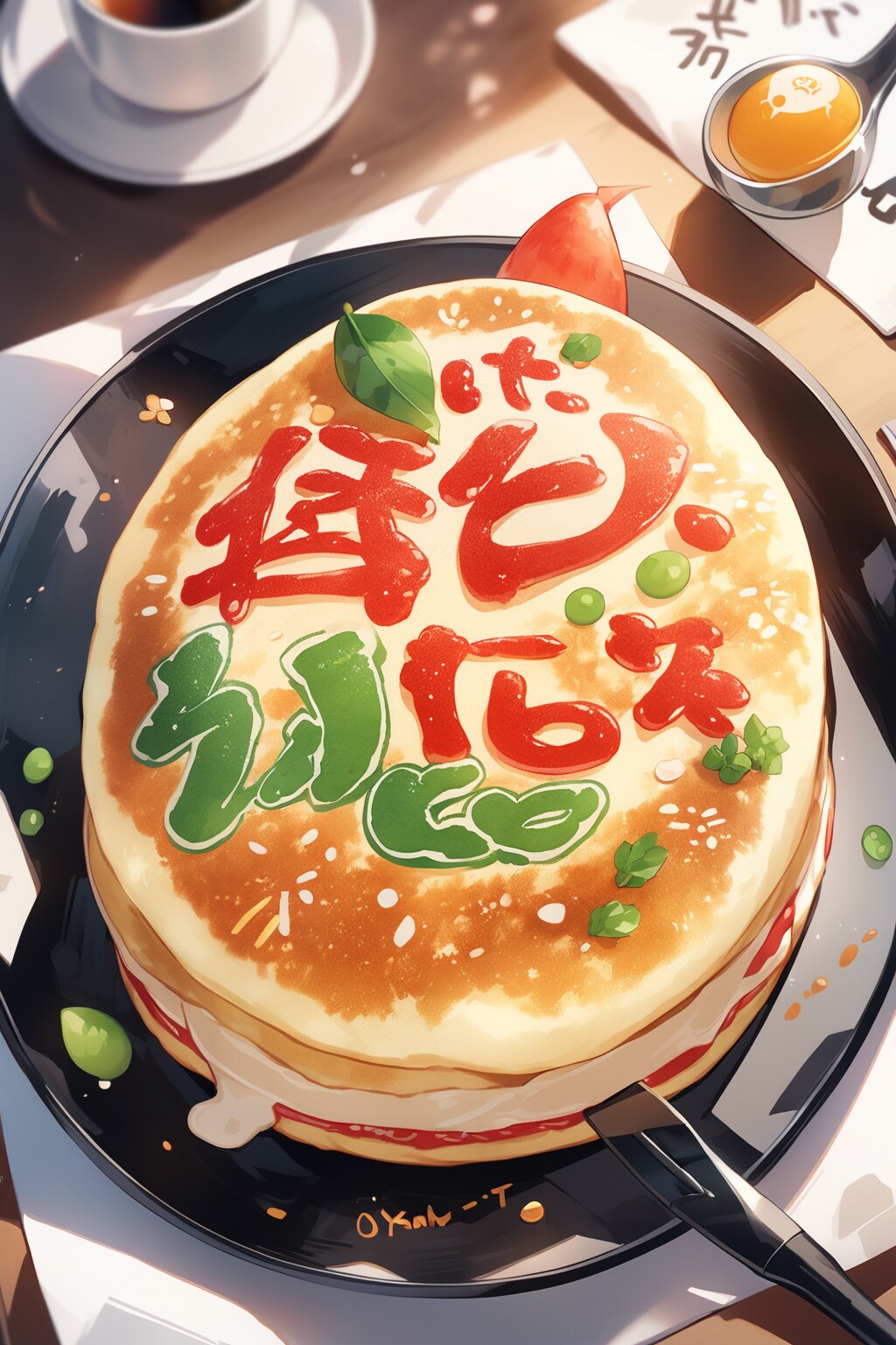 ゴーヤ入り任意焼き