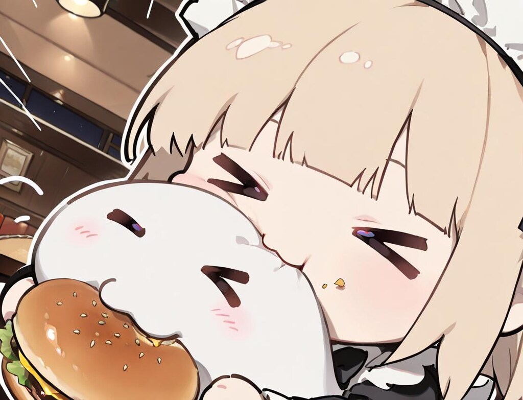 ✨( >ω<)🍔👻✨