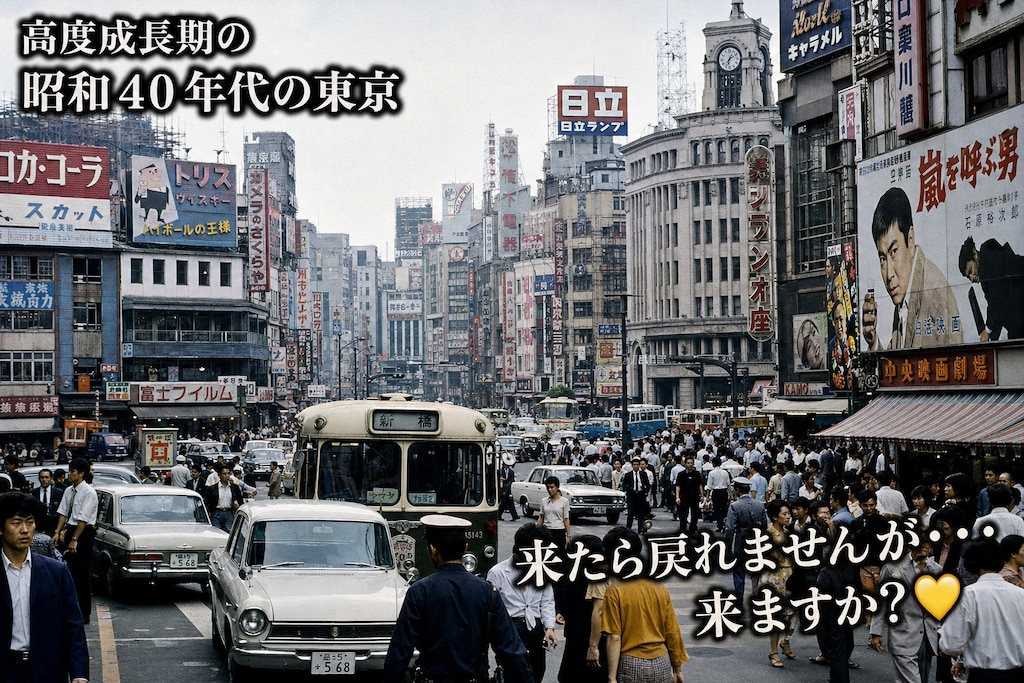 昭和40年代の東京へ