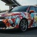 ドラゴンボール痛車カローラフィールダー 2枚目