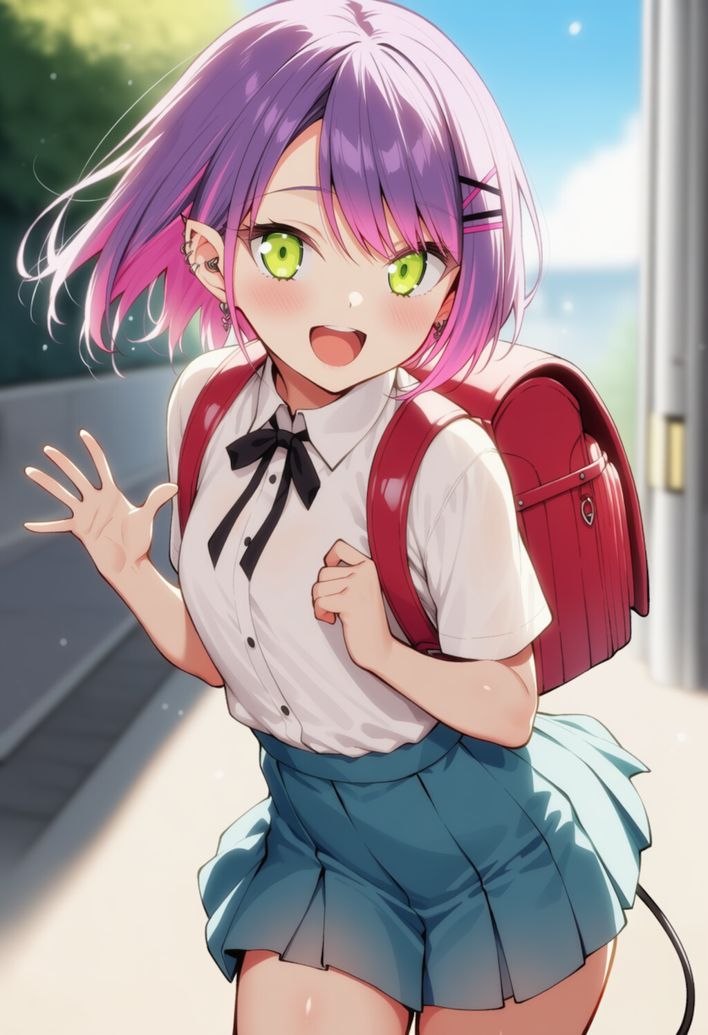 おはよー！（常闇トワ）