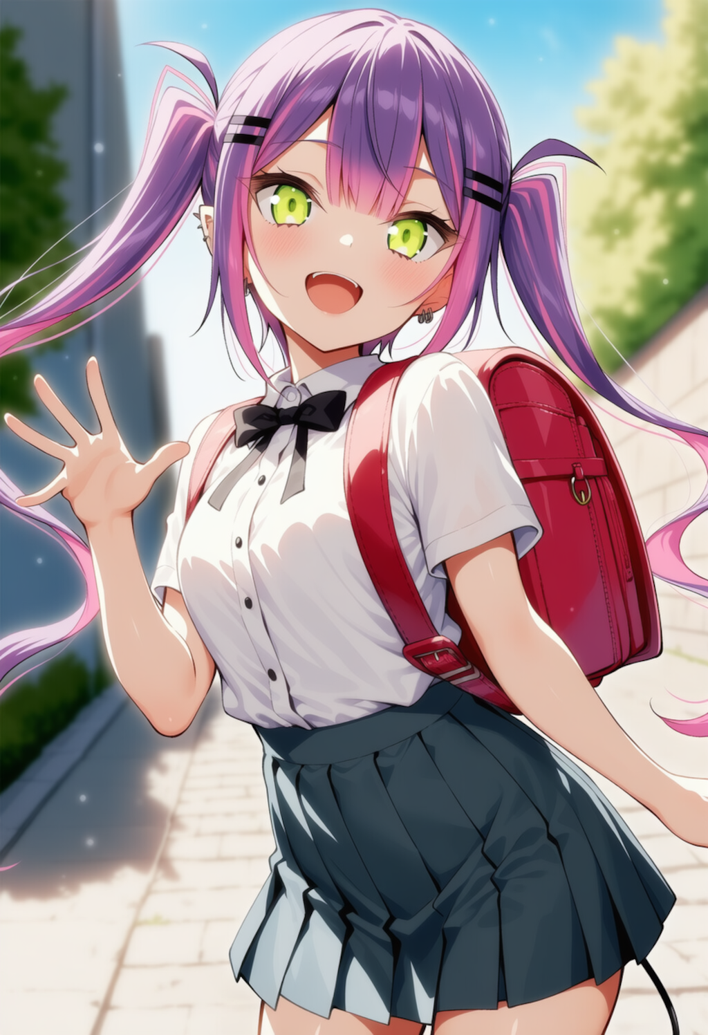おはよー！（常闇トワ）