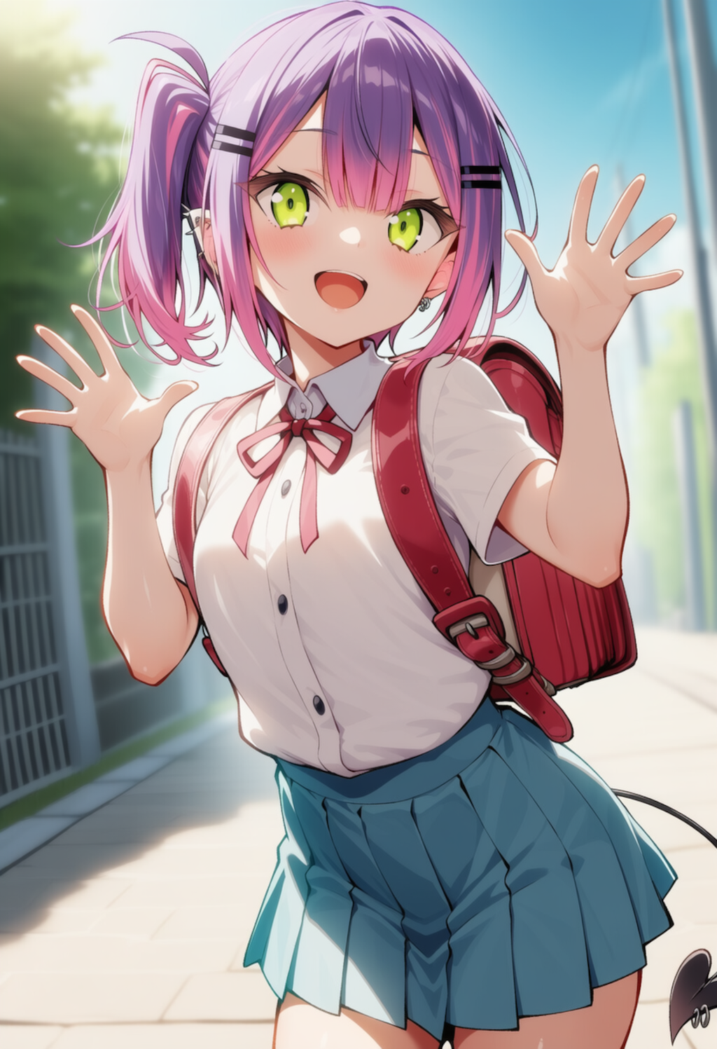 おはよー！（常闇トワ）