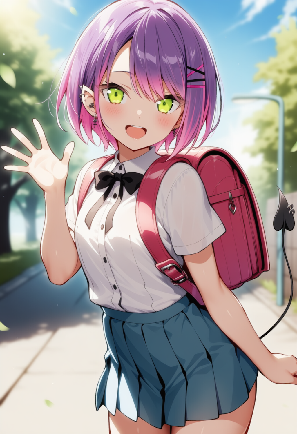 おはよー！（常闇トワ）