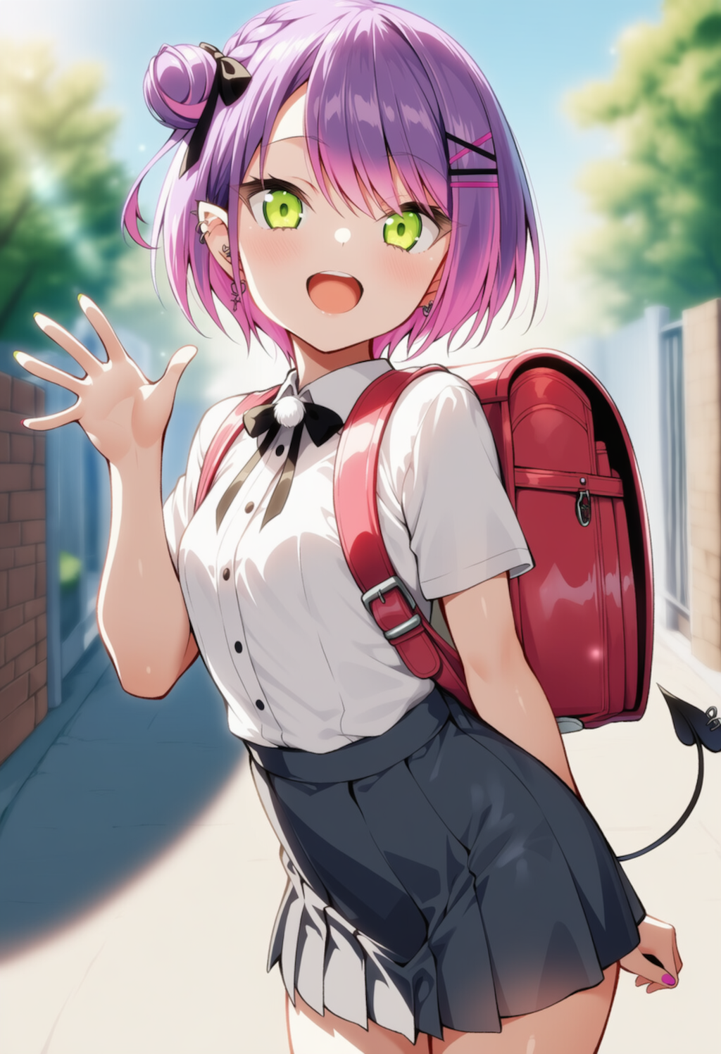 おはよー！（常闇トワ）