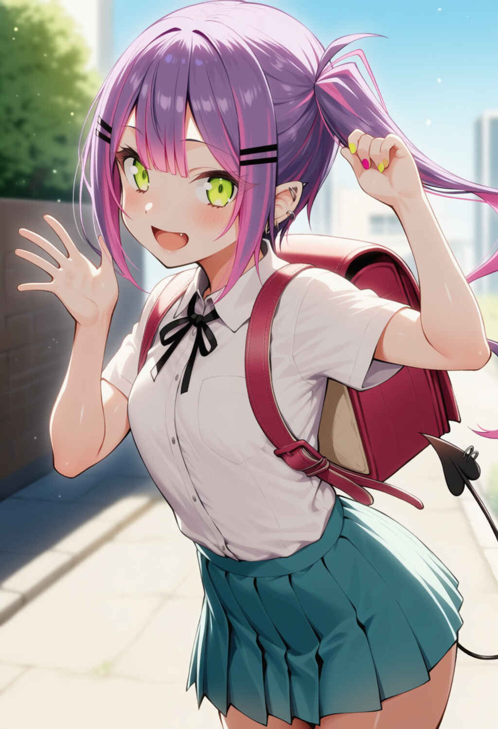 おはよー！（常闇トワ）