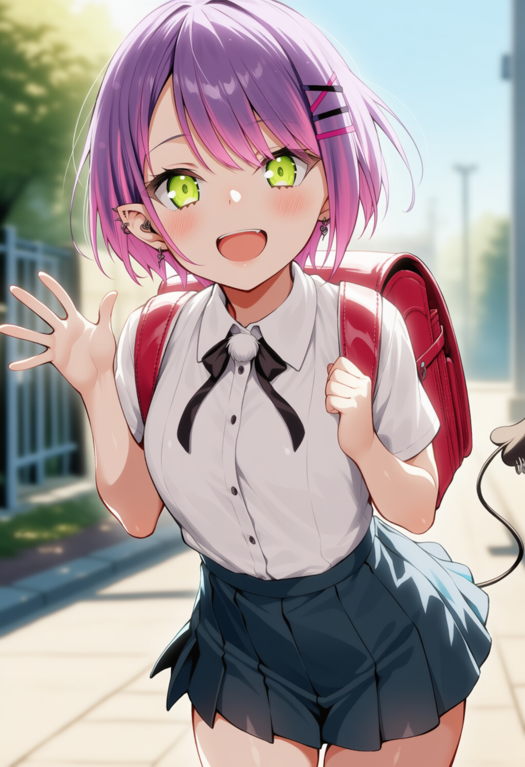 おはよー！（常闇トワ）