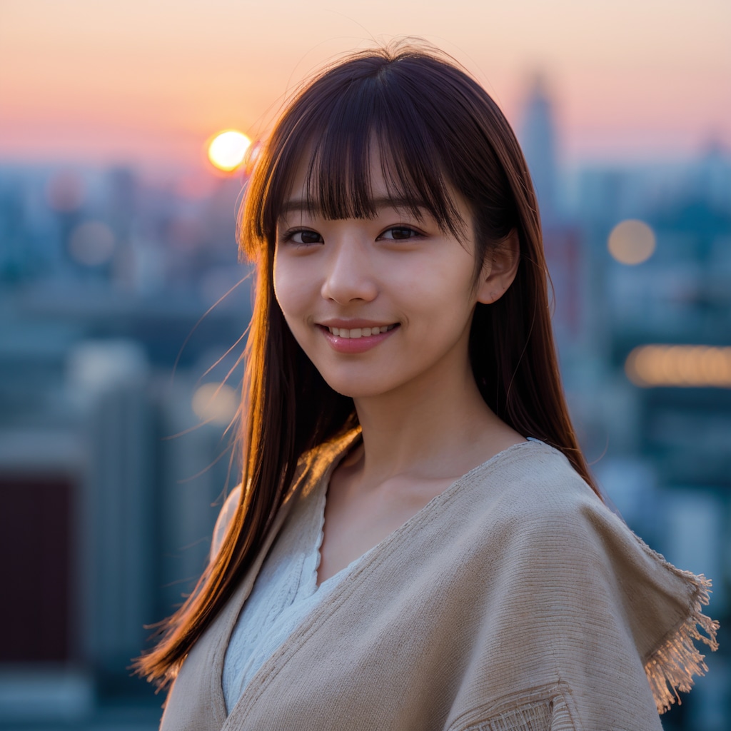 微笑む彼女 No.4