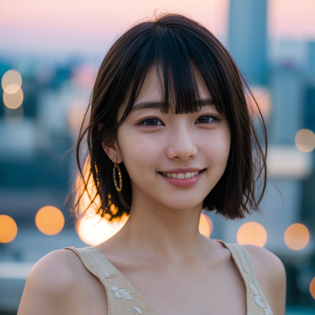 微笑む彼女 No.4