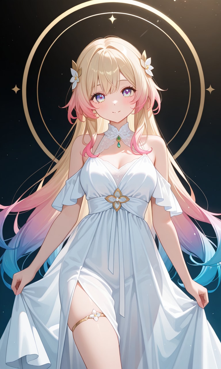 純白ドレス４