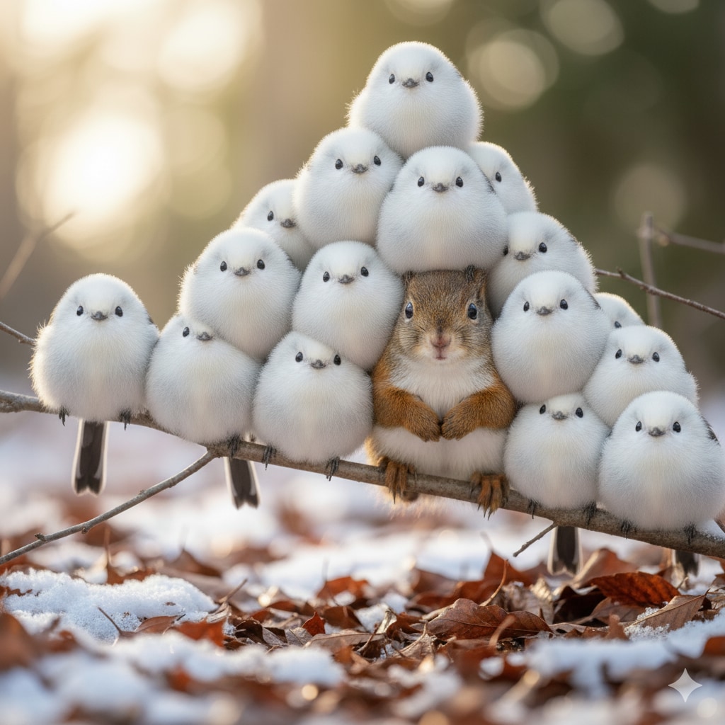 お友達のエゾリス