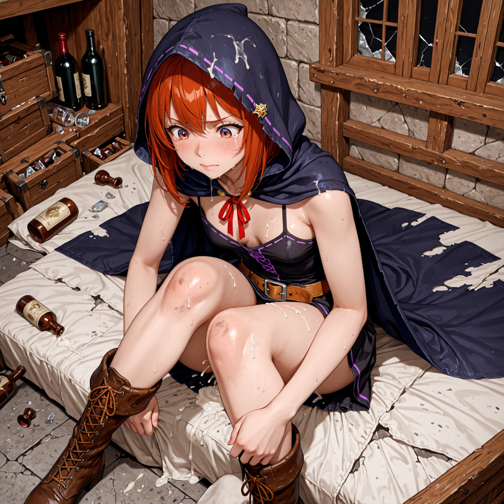 廃墟のヤリ部屋