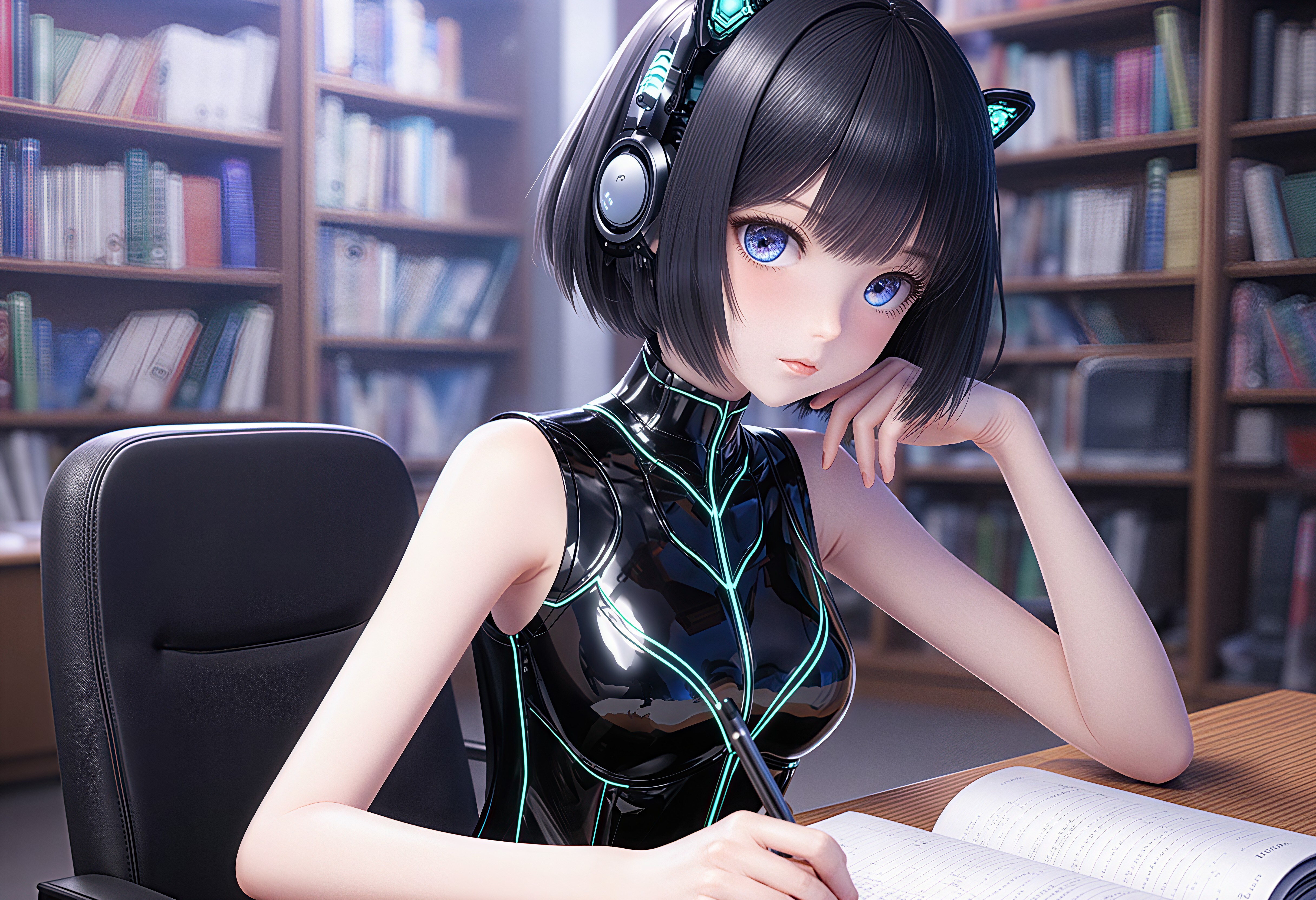 メカ娘3100号 | の人気AIイラスト・グラビア