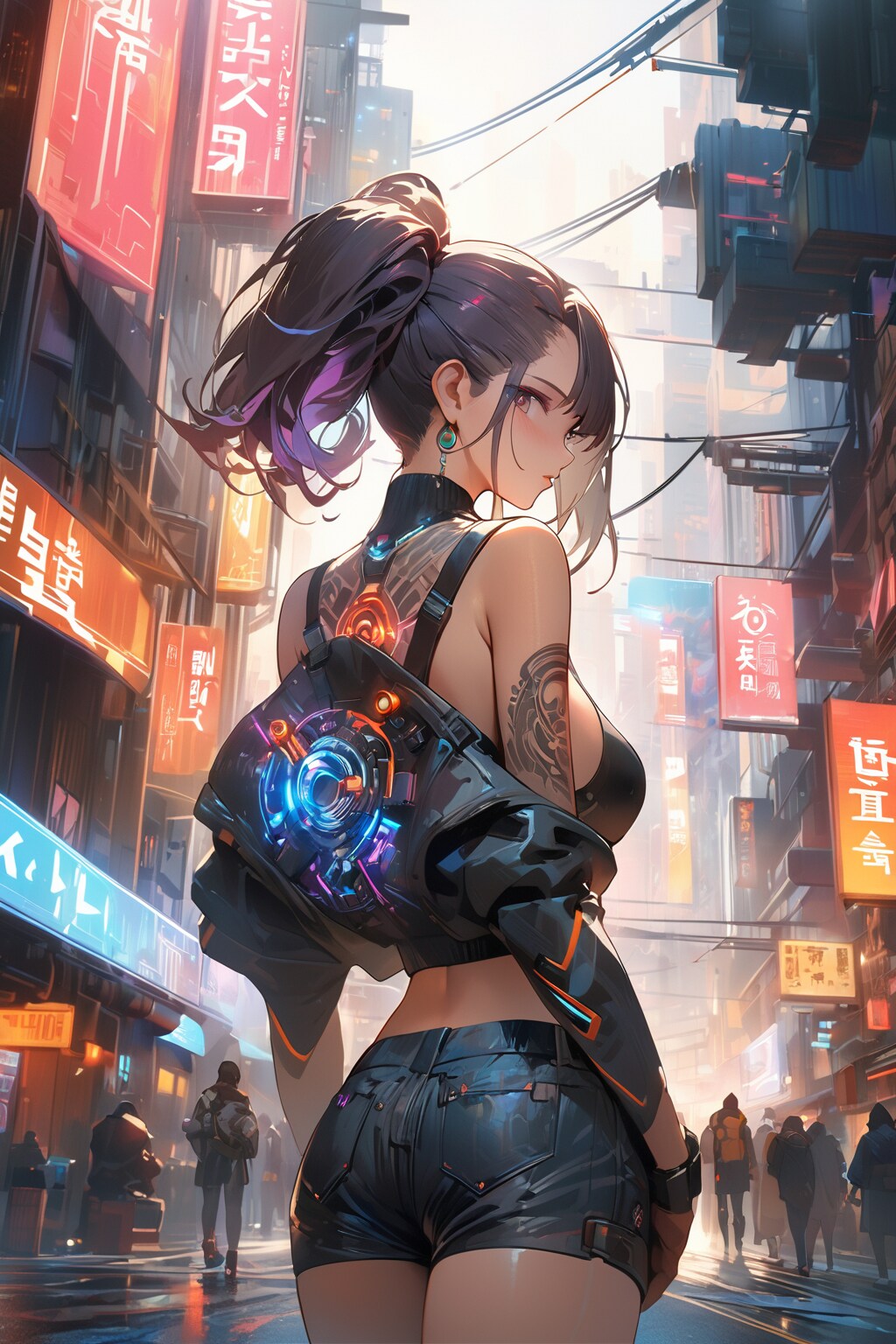 サイバーTATTOOの女