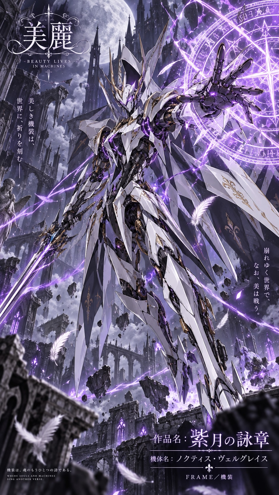 Stunning Gothic Robot / 美麗ゴシックロボット #patreon #美麗 #美麗シリーズ #robot #realrobot #Gothicrealrobot #ChatGPT | の人気AIイラスト・グラビア