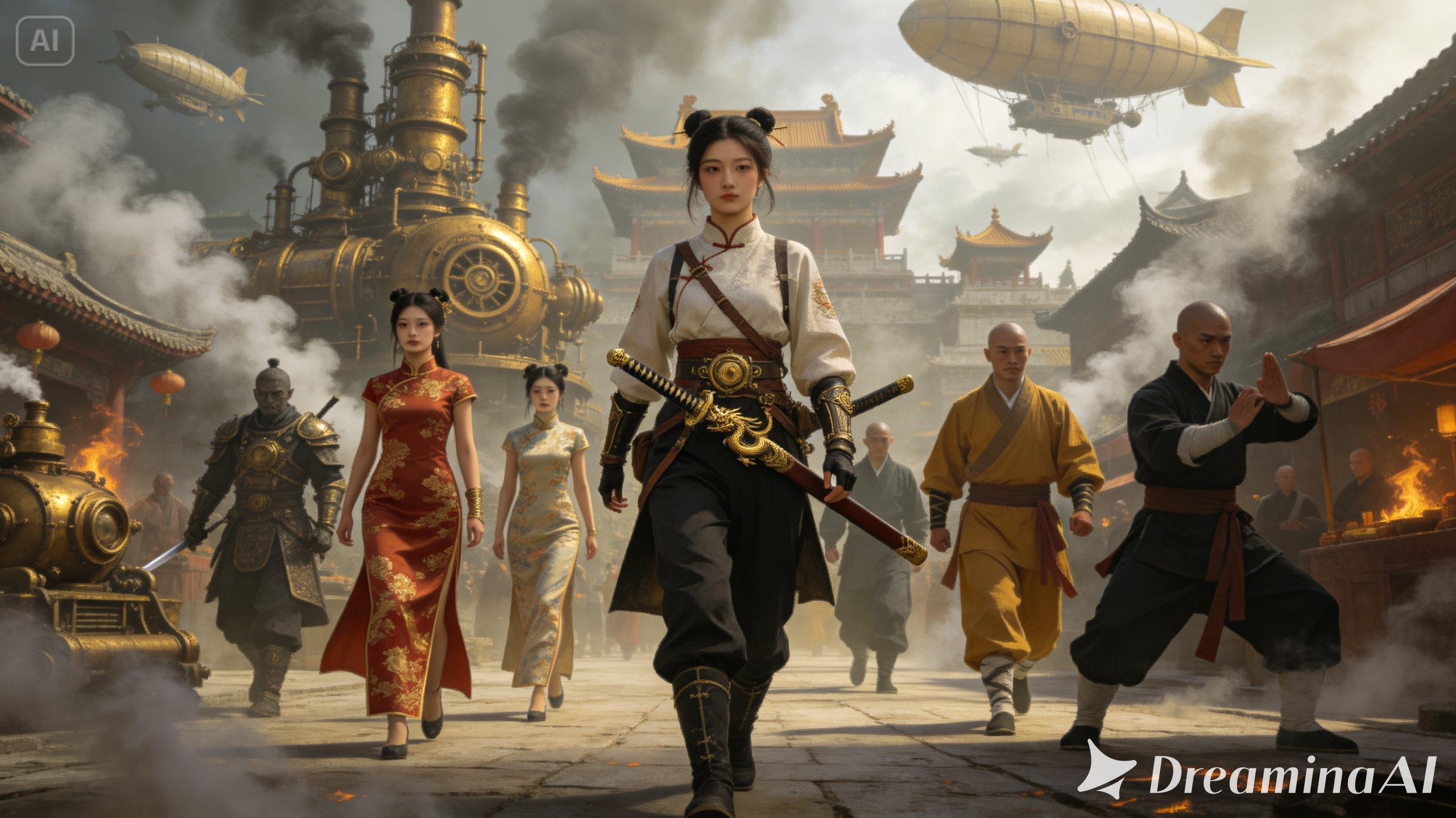 華国の女剣士 | の人気AIイラスト・グラビア