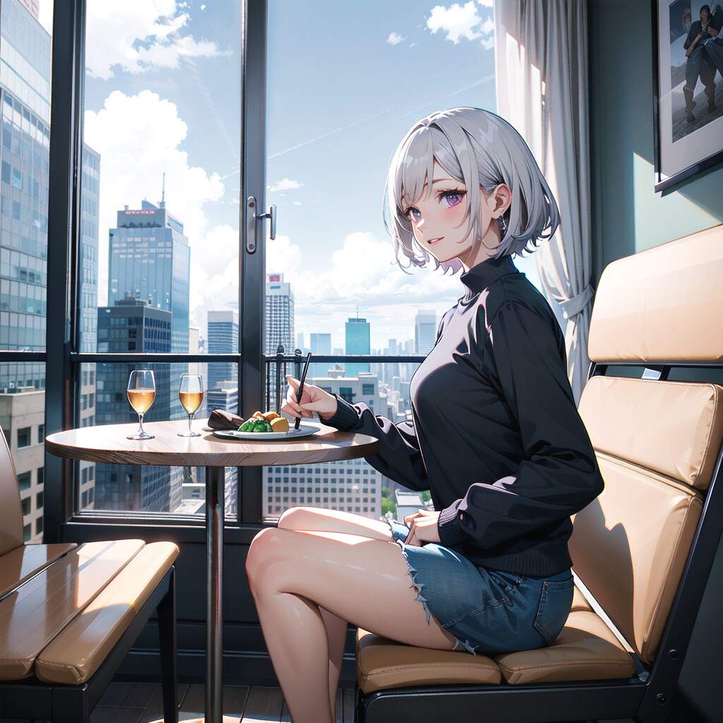 優雅な食事