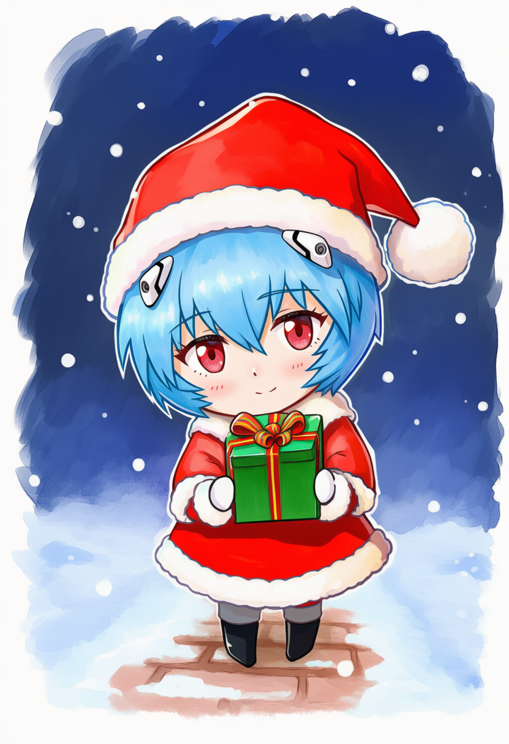 ちびサンタ  (綾波レイ)