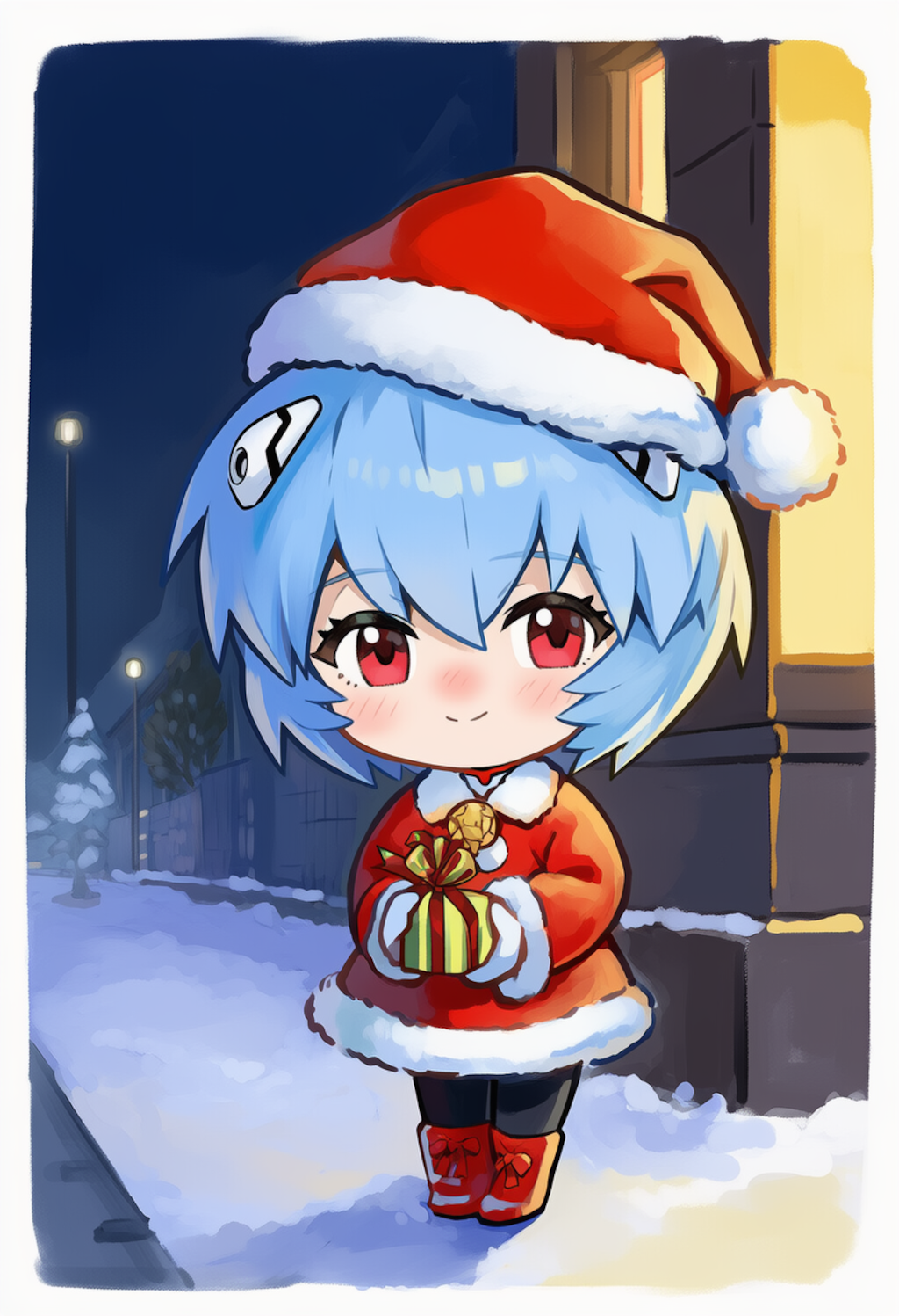 ちびサンタ  (綾波レイ)