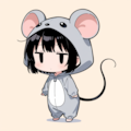 着ぐるみ着せ替え（ネズミ） 2枚目