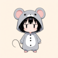 着ぐるみ着せ替え（ネズミ） 3枚目