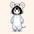 着ぐるみ着せ替え（ネズミ） 6枚目
