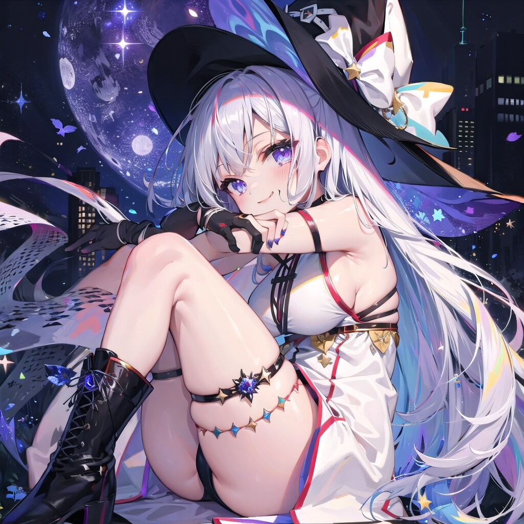 ある白魔女の帽子