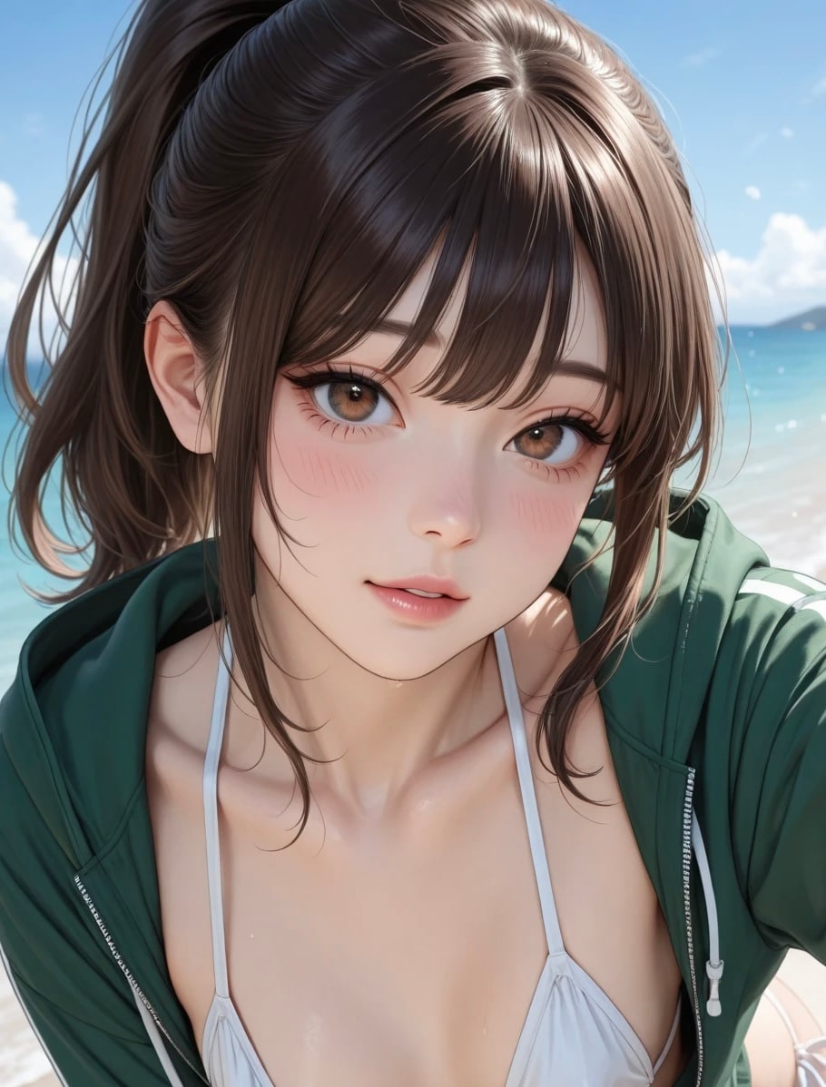 海とポニーテール