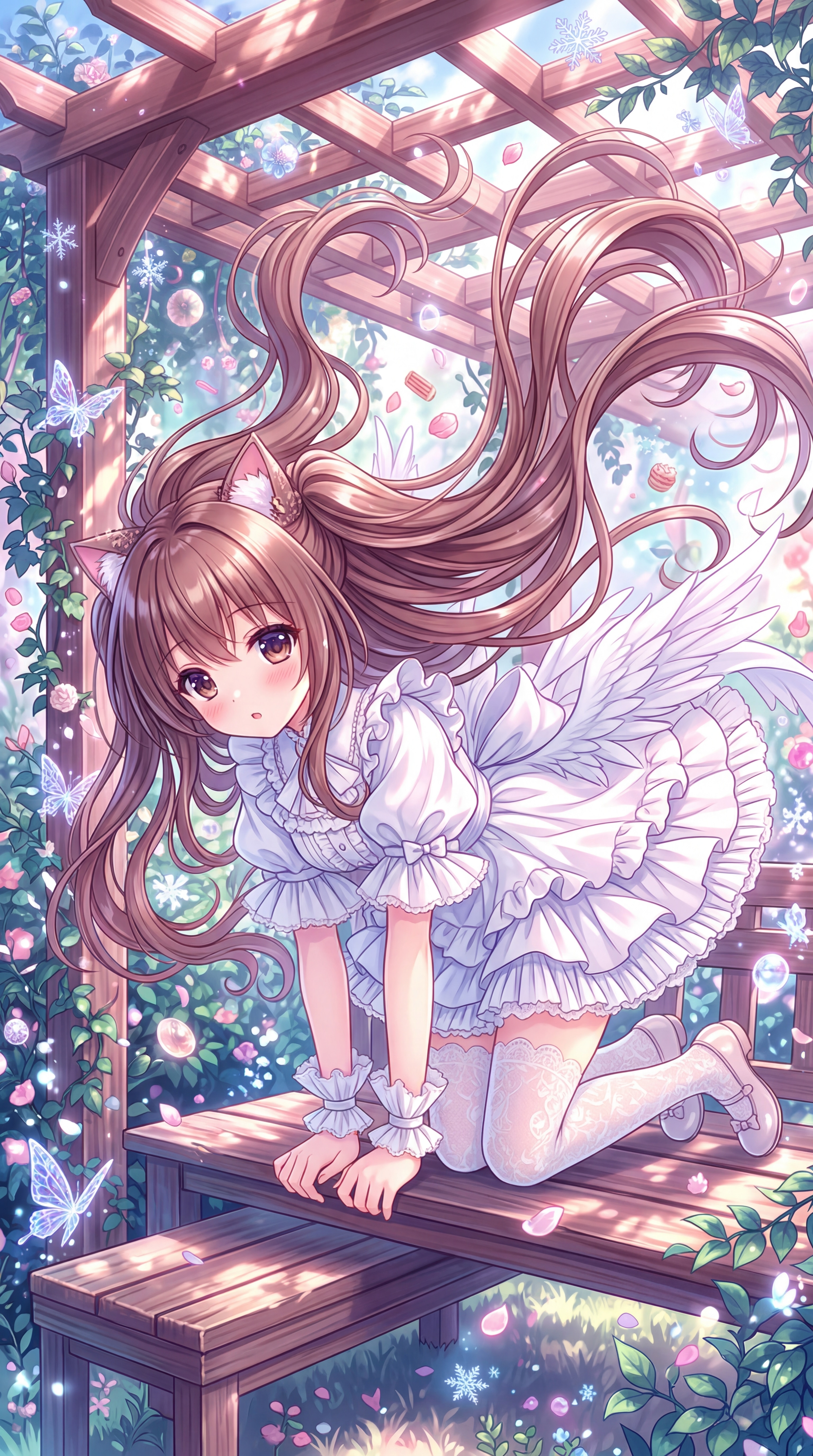 緑陰の夢羽 | の人気AIイラスト・グラビア