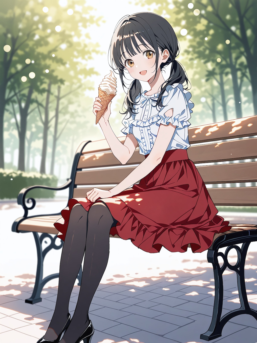 ComfyUIでの生成からアップスケールとデティールアップお試し