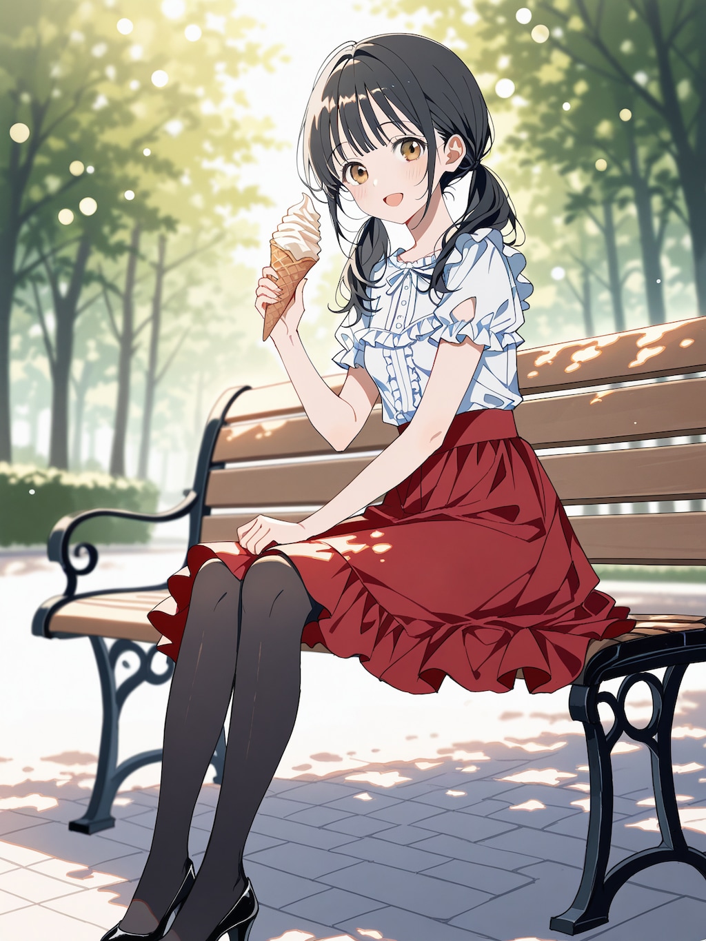 ComfyUIでの生成からアップスケールとデティールアップお試し