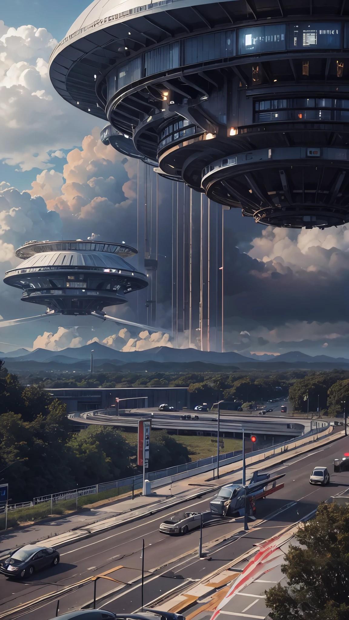 未確認飛行物体襲来 | の人気AIイラスト・グラビア