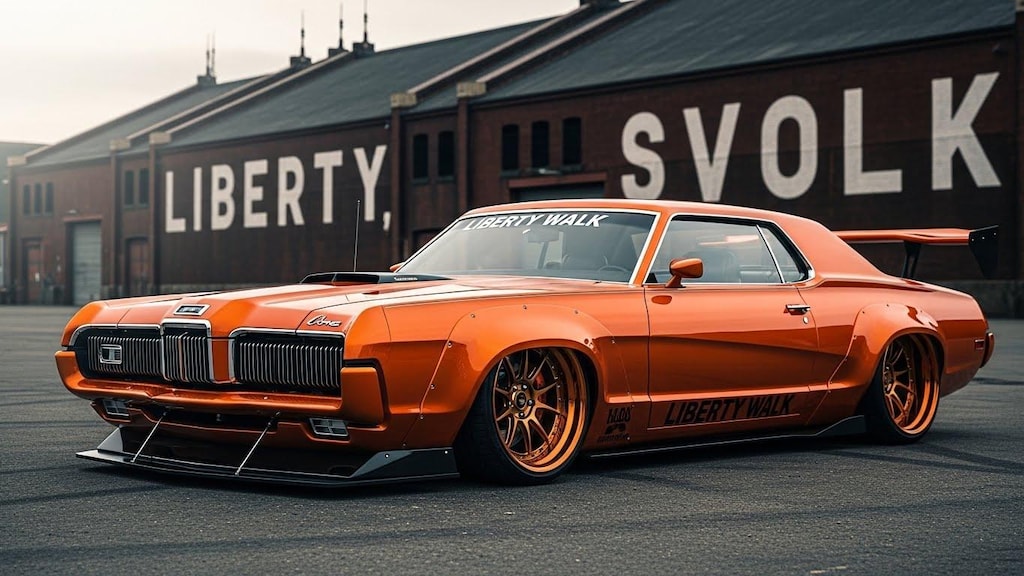 リバティーウォークマーキュリークーガー