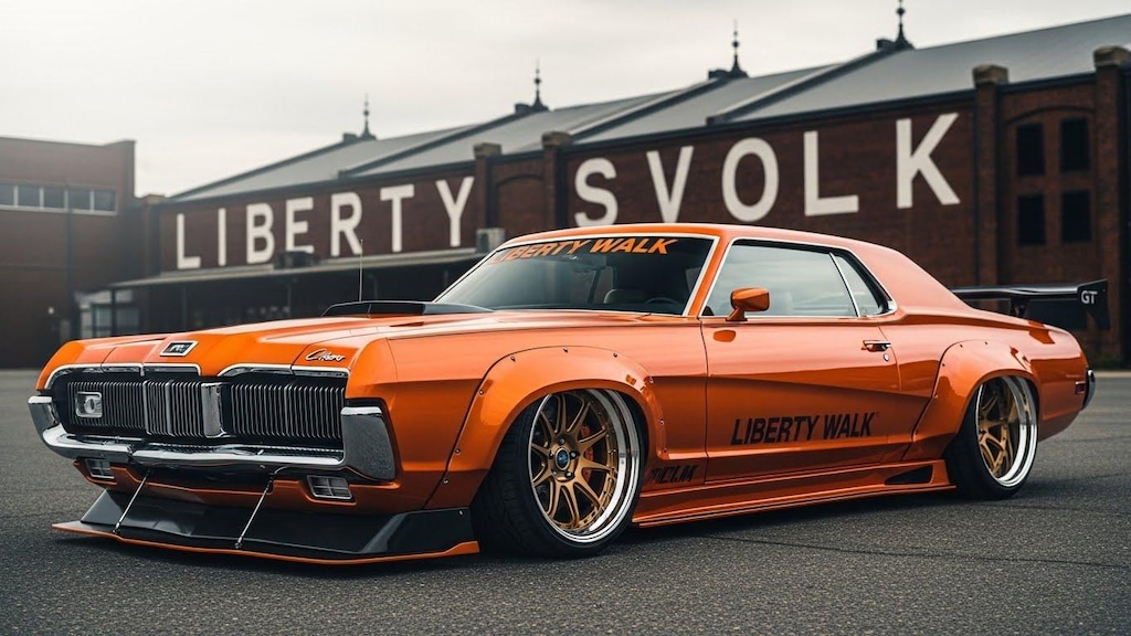 リバティーウォークマーキュリークーガー