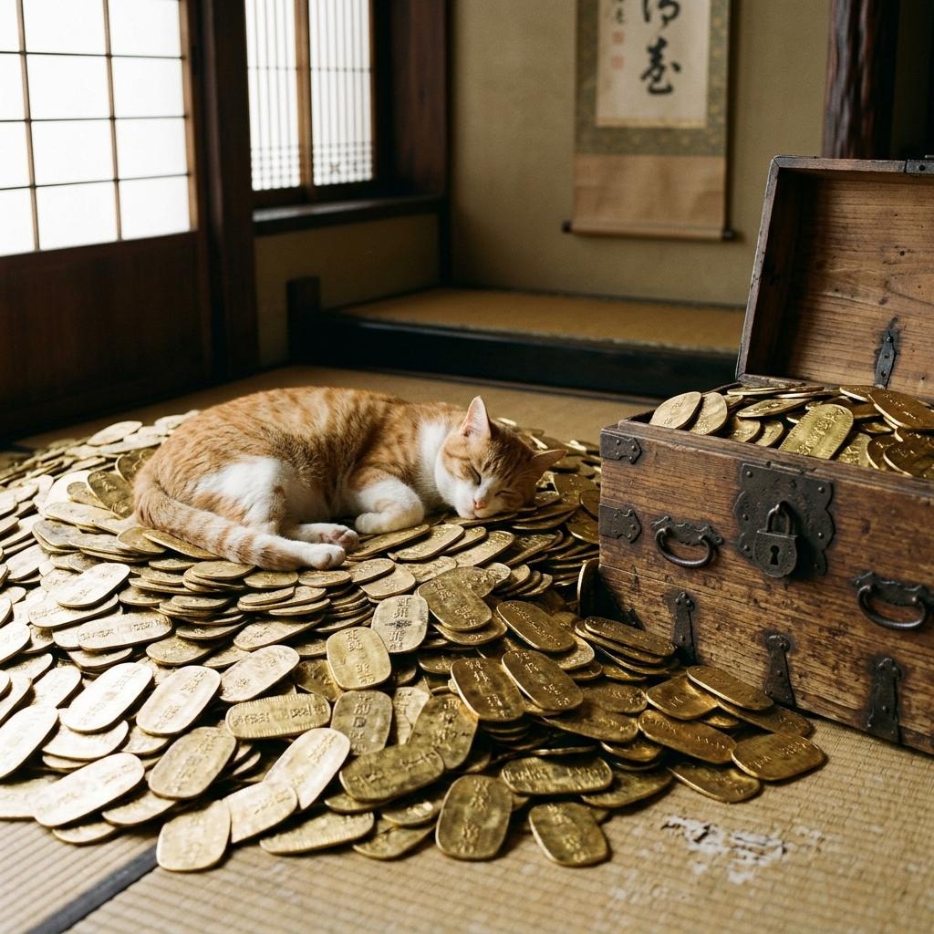 猫に小判
