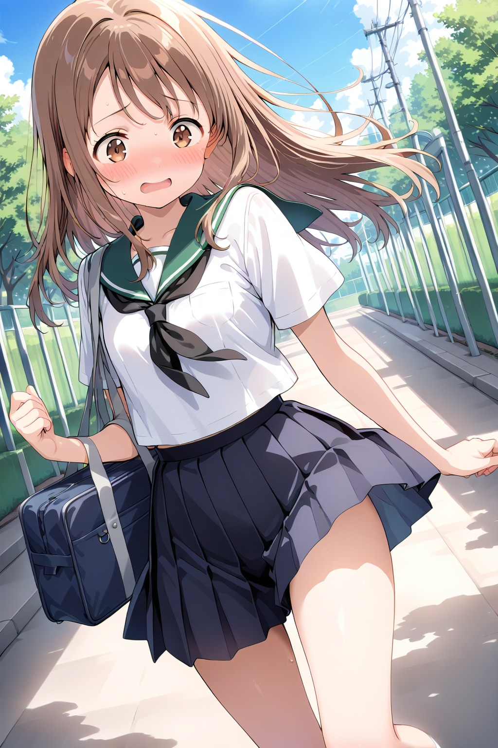 こっち見ちゃダメ！