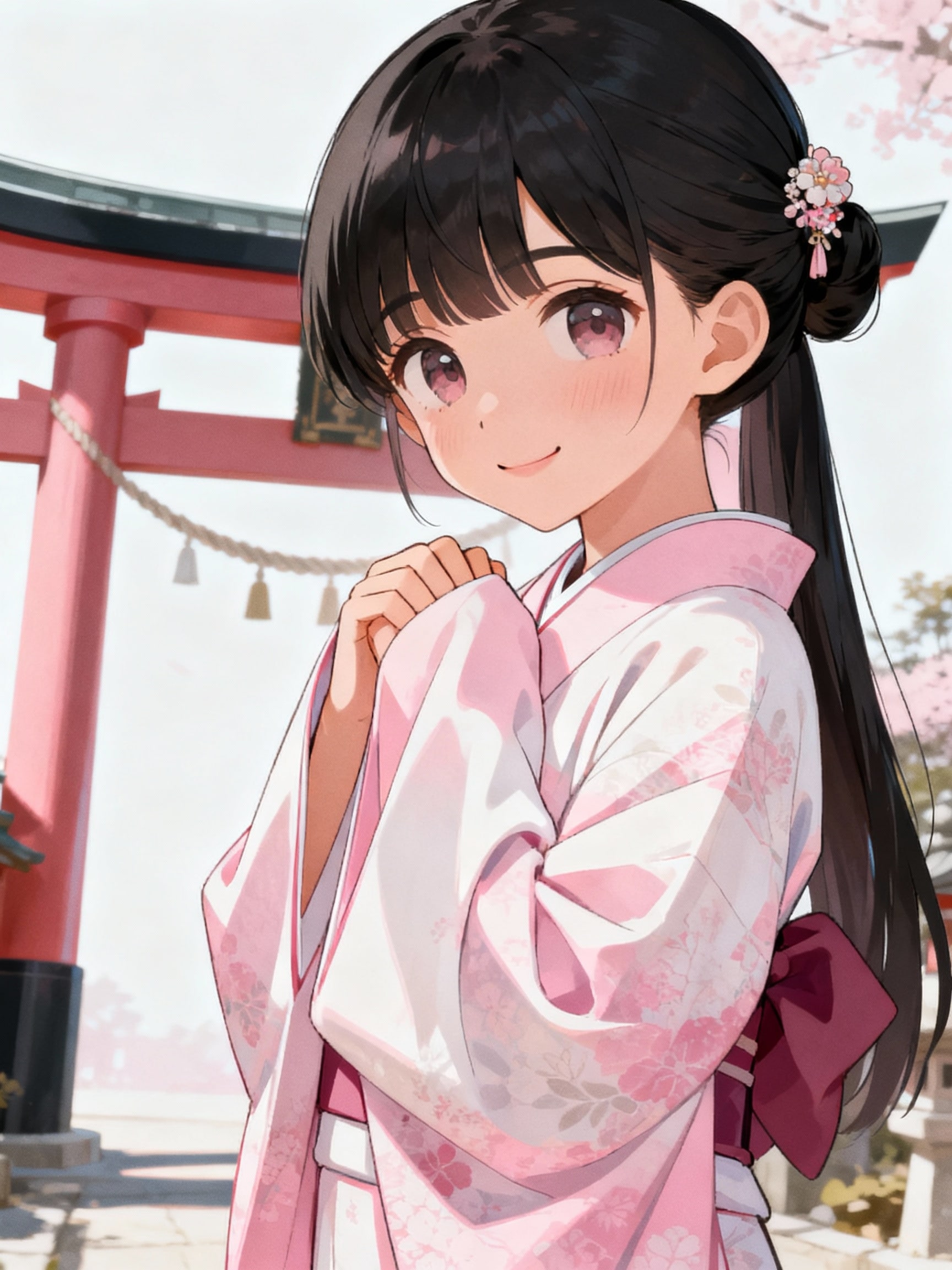 振袖の女の子 | の人気AIイラスト・グラビア