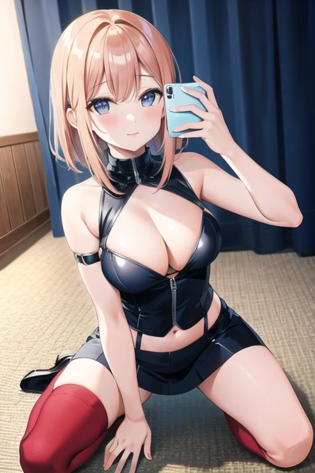 セクシーお姉さんの自撮り