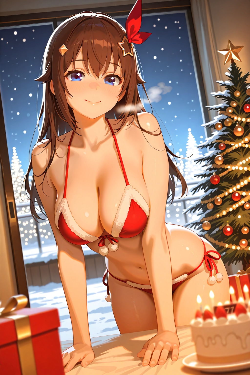 サンタビキニ　モデル比較用