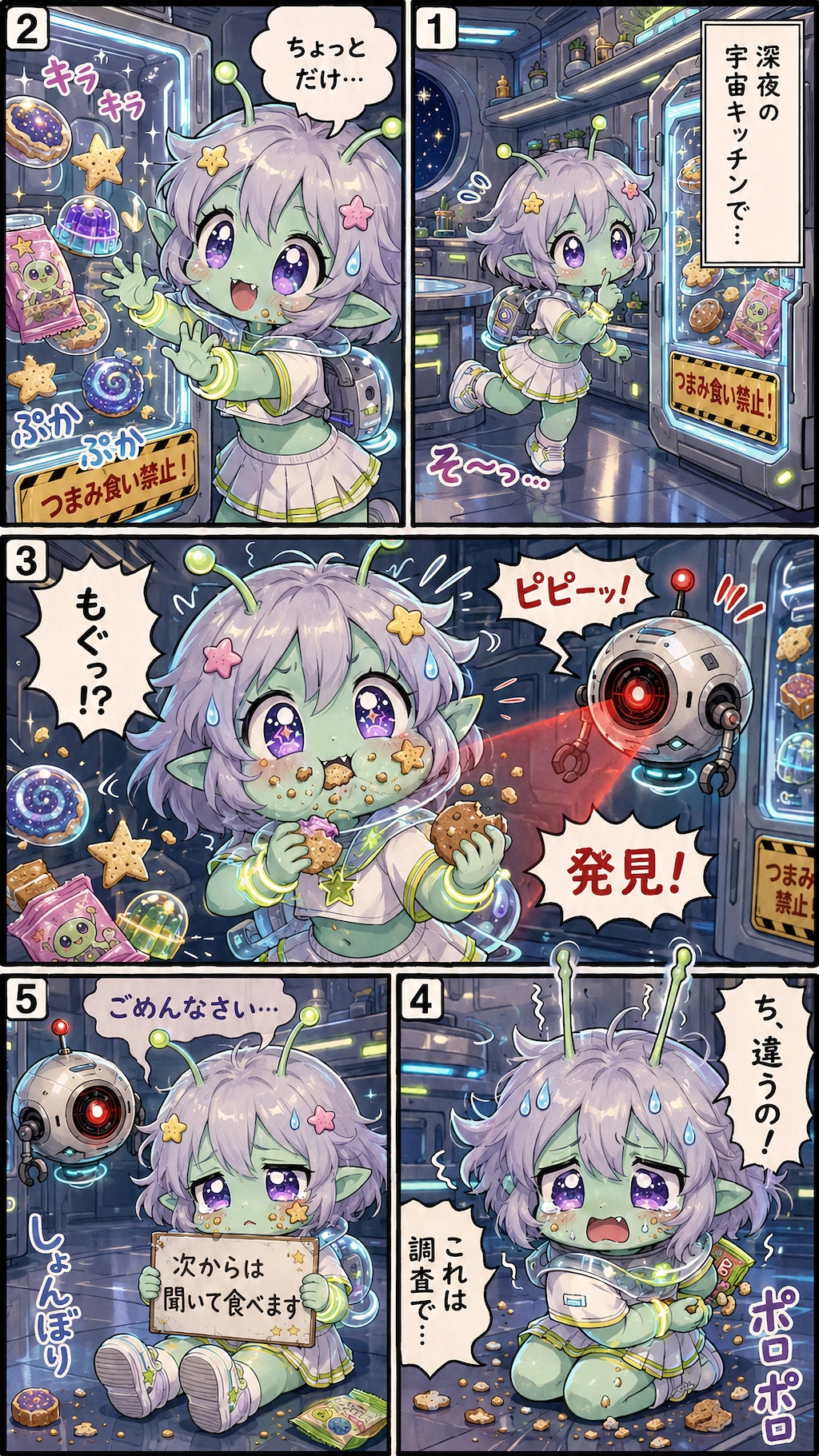 Midnight Crimes in the Galactic Kitchen