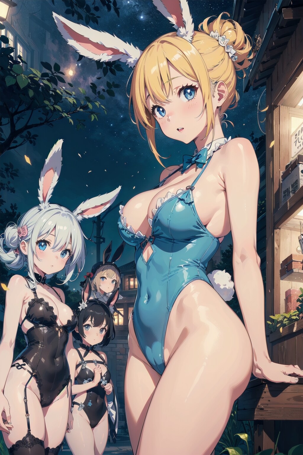 bunny × night