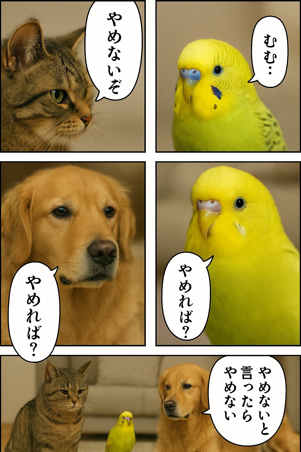 いぬとねこといんこ13