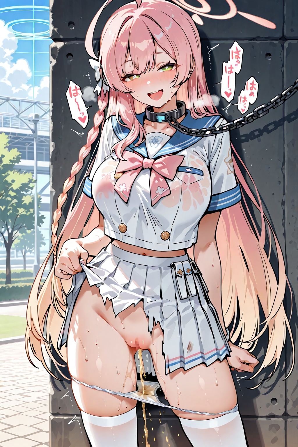 街角放尿ハナコ