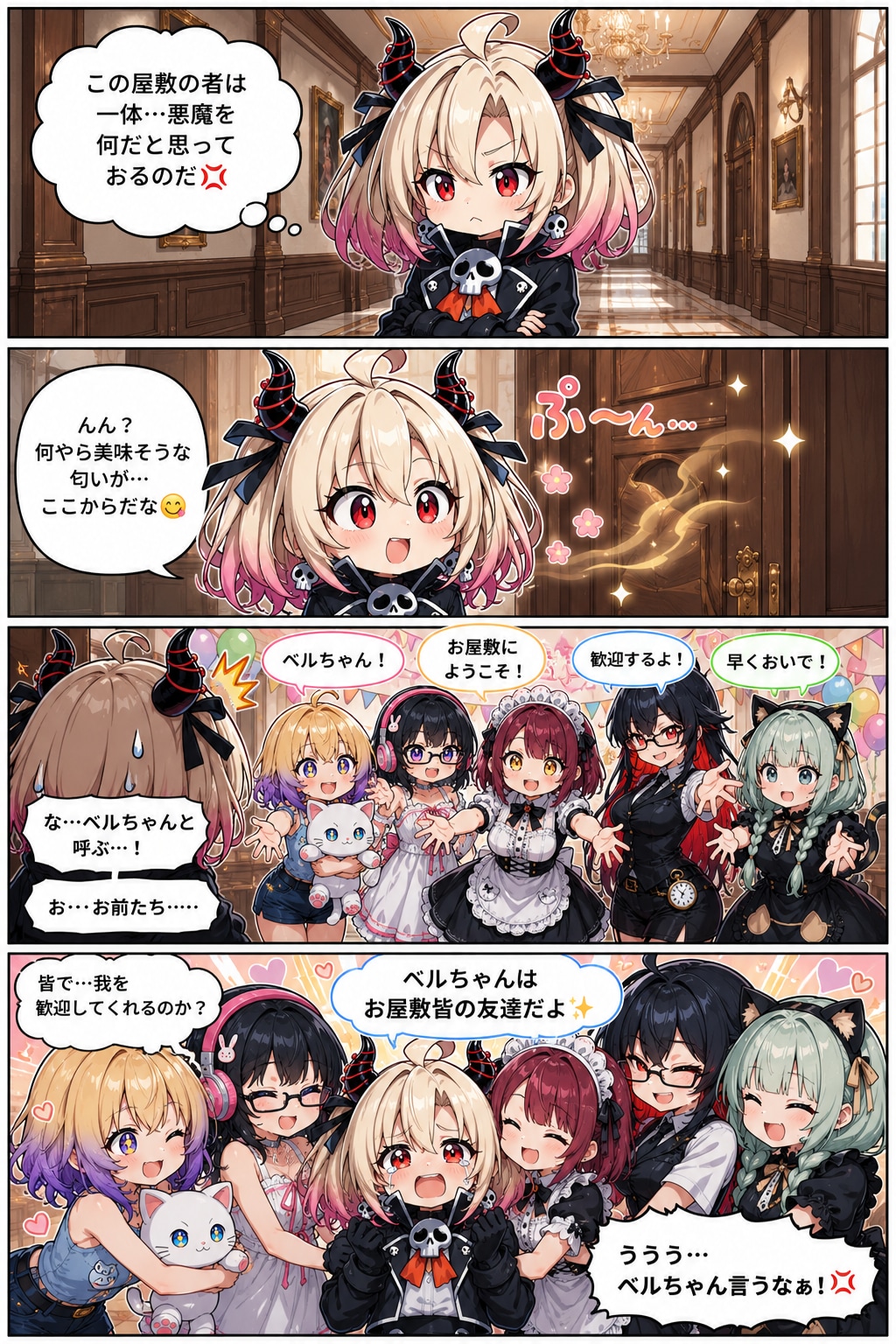 みんなとベルちゃん