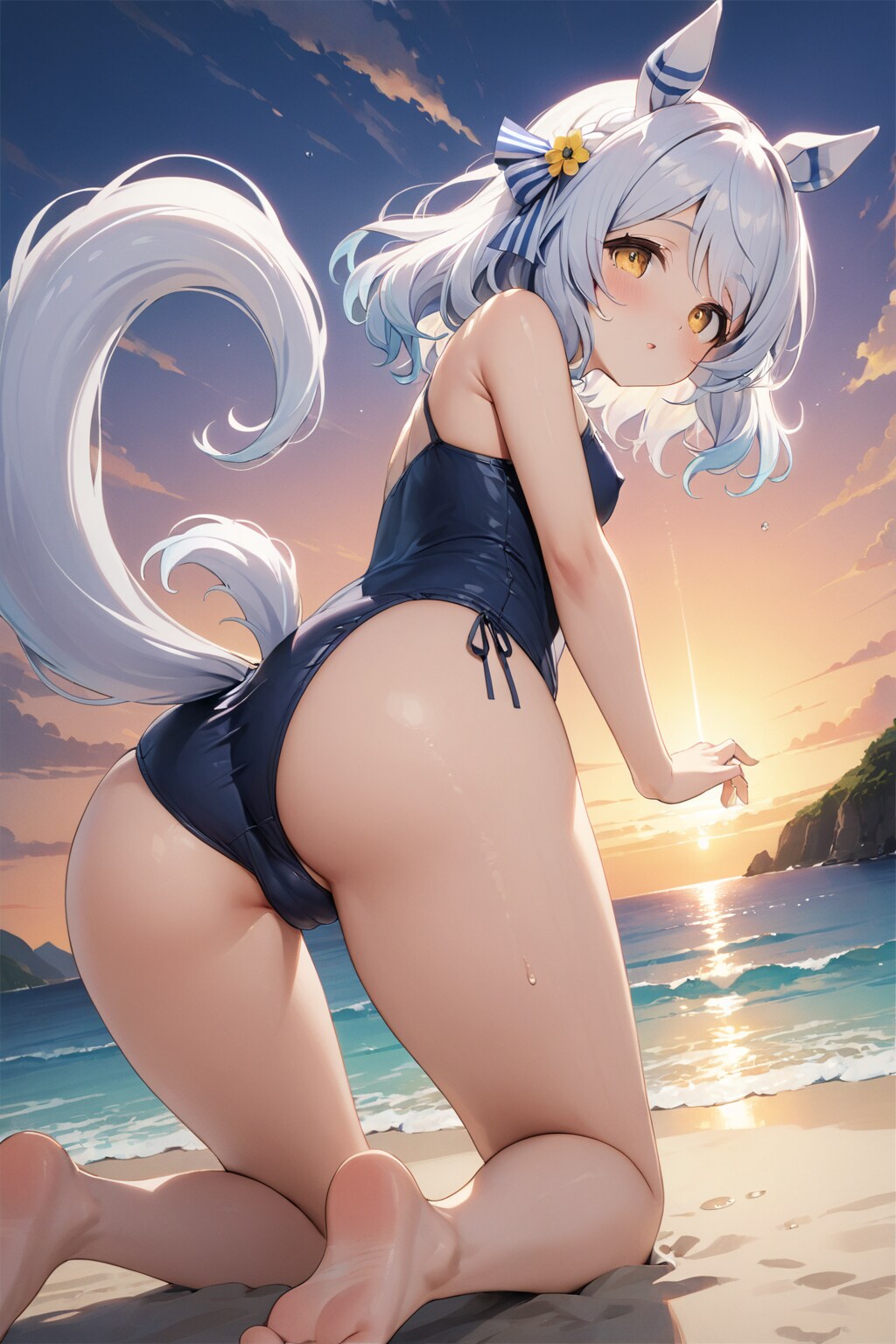 Umamusume Hishi Miracle Swimsuit collection